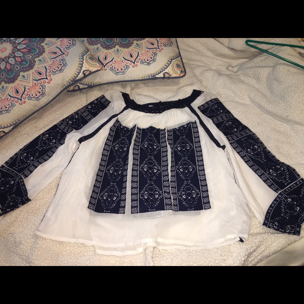 Michael Kors peasant blouse • size XS